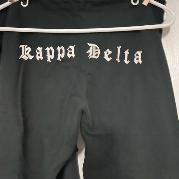 LAST CALL! MAKE OFFER!
Black Kappa Delta Hoodie and Pants Set - Picture 6 of 6